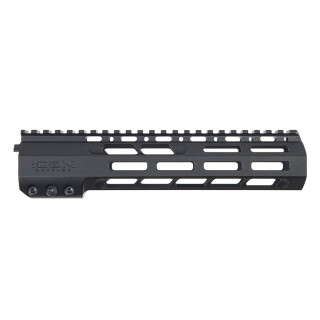 Icon Defense 9.5" Drive Lock AR-15 Handguard M-LOK Titanium Barrel Nut Black