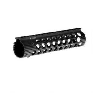 Troy Industries Alpha Rail AR-15 Free Float Modular Handguard 9" Aluminum Black STRX-AL1-90BT-01