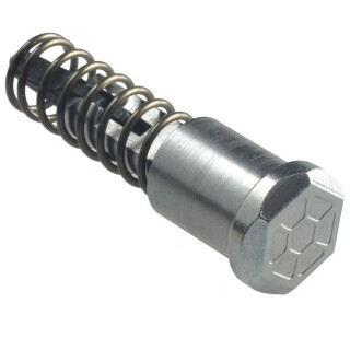 Strike Industries AR-15 Forward Assist Assembly Hex Head Design Steel Chrome SI-AR-FA-CC