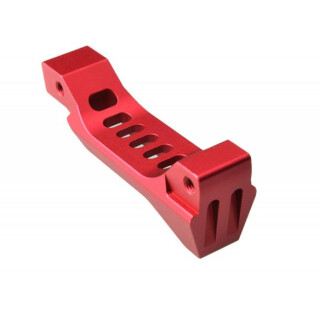 Strike Industries AR-15 Fang Billet Aluminum Trigger Guard Aircraft Grade Aluminum Red Finish SI-BTG-FANG-RED