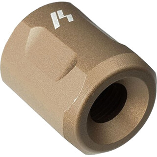 Strike Industries Barrel Thread Protector 1/2x28 TPI Aluminum FDE SI-BCTP-FDE