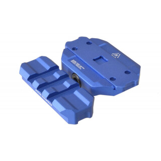 Strike Industries AR-15 R.EX Riser Picatinny Optic Mount Aluminum/Steel Anodized Blue SI-REX-RISER-BLU