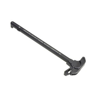 Strike Industries AR-10 Charging Handle With Extended Latch Black SI-ARCH-EL-308-BK
