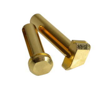 Strike Industries AR-15 Pivot/Takedown Pins Steel Gold SI-AR-EPTP-GC