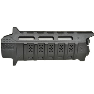 Strike Industries Carbine Length Black M-LOK Handguard With Black Heat Shield SI-STRIKE-HG-CBK-BK