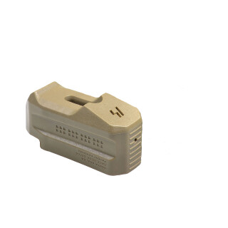 Strike Industries Enhanced Magazing Plate For PMAG Gen 3 Plus 5 FDE SI-EMP+5-FDE