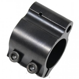 Guntec AR-15 Steel Low Profile Clamp on Gas Block GEN 2 0.750 Diameter Black Oxide Finish