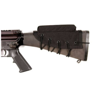 BLACKHAWK! Rifle Cheek Pad/Riser Tie Down Nylon Black 90CP00BK