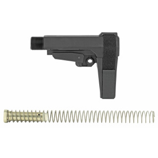 CMMG Ripbrace Standard AR-15 Receiver Extension/Brace Kit Polymer Matte Black