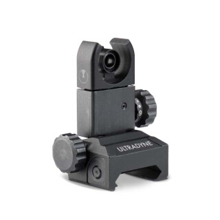 Ultradyne C4 Folding Rear Sight Ghost Ring Aperture .308/7.62 Black