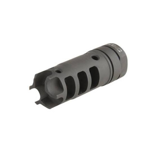 LANTAC USA Dragon Muzzle Brake .30 Caliber 5/8x24 TPI Steel Black DGN762B