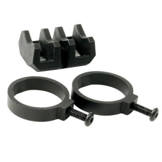 Magpul Industries Light Mount V-Block and Rings Mount Black MAG614-BLK