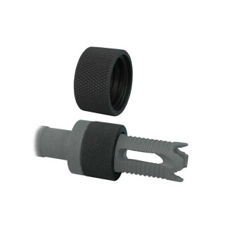 YHM AR-15 Q.D. Thread Protector Steel Black YHM-3114