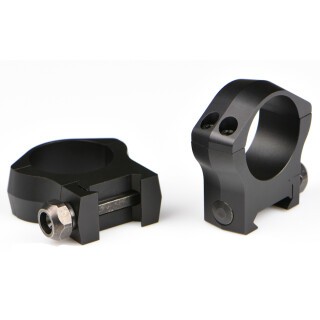 Warne Mountain Tech AR-15/MSR 1" Rings Matte Black 7204M 