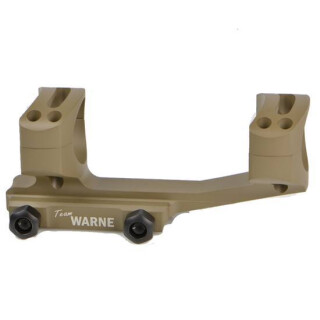 Warne AR-15 Gen 2 Extended XSKEL 30mm One Piece Scope Mount FDE XSKEL30DE