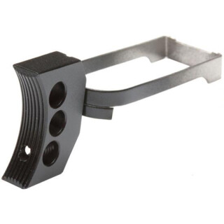 Wilson Combat 1911 Ultralight Match Trigger Standard Long Pad Skeletonized Adjustable Steel/Aluminum Black Finish 190B