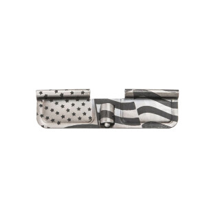 Battle Arms Development AR-15 Waving American Flag Laser Engraved Dust Cover