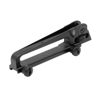Leapers UTG PRO AR-15 Mil-Spec Forged Detachable Carry Handle Dual Aperture Aluminum Black