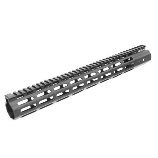 Leapers UTG PRO M-LOK AR-15 15" Super Slim Free Float Handguard Aluminum Matte Black MTU019SSM