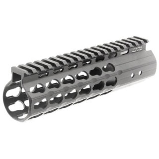 Leapers UTG PRO AR-15 7" Super Slim KeyMod Rail Carbine Length Aluminum Black MTU005SSK