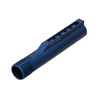 Leapers UTG PRO AR-15 Six Position Buffer Tube Mil-spec Aluminum Blue TLU001B