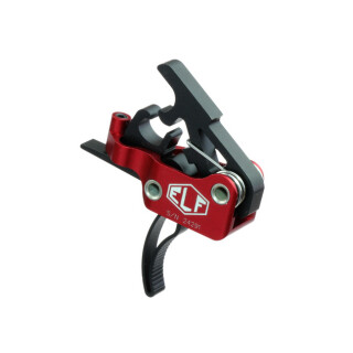 Elftmann Tactical AR-15 3 Gun Drop In Trigger Curved Shoe Adjustable Large Pin Red/Black 3 GUN-C.170