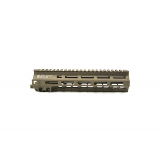 Geissele Automatics AR-15 Super Modular Rail MK8 9.3" M-LOK Aluminum Desert Dirt 05-285S