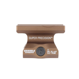 Geissele Super Precision Aimpoint T-1 Optic Mount Lower 1/3 Co-Witness Aluminum Desert Dirt 05-469S   