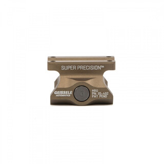 Geissele Super Precision Trijicon MRO Optic Mount Absolute Co-Witness Aluminum Desert Dirt 05-402S      