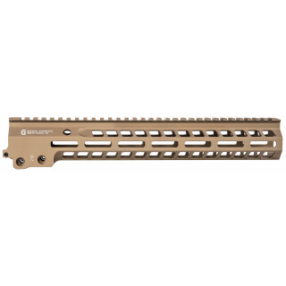 Geissele Automatics AR-15 Free Float 13.5" Super Modular Rail MK14 M-LOK Desert Dirt Color