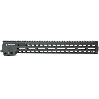 Geissele Automatics AR-15 Free Float 15" Super Modular Rail MK14 M-LOK Black