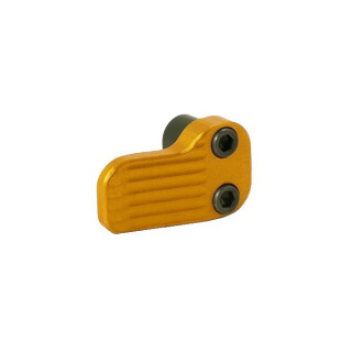 Timber Creek Outdoors AR-15 Extended Magazine Release Orange Anodized AR EMR OA