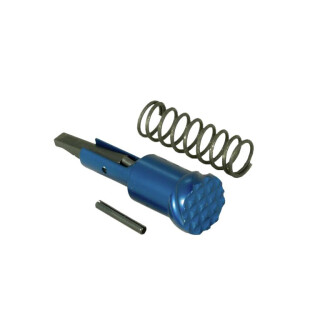 Timber Creek Outdoors AR-15 Forward Assist Blue Anodized AR FA B