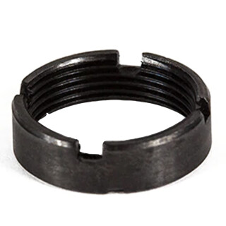 JE Machine Tech AR-15 Castle Nut Steel Black
