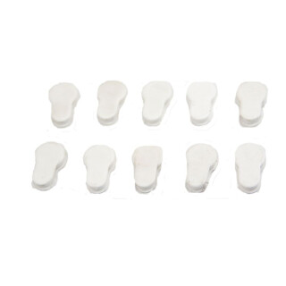 JE Machine Ten White Keymod Covers