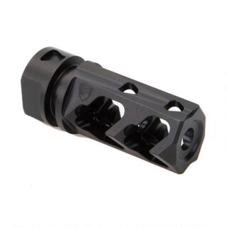 Fortis Manufacturing 9mm PCC Muzzle Brake-1/2x36 Black 9MM-MB-BLK-36