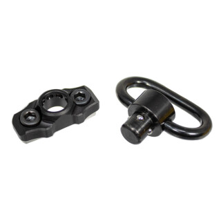 Fortis Manufacturing Quick Detach Sling Mount M-LOK with QD Swivel QD-ALUM-ML-SWIVEL
