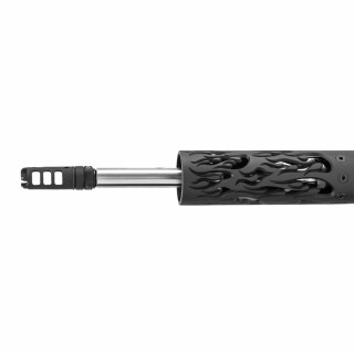 Unique-ARs 7" Flames AR-15 Handguard Black