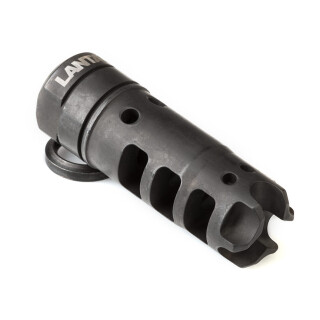 LANTAC USA Dragon Muzzle Brake 9mm SIG MPX 13.5x1mm Steel Black DGN9MMC