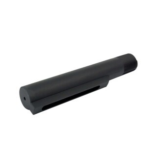 TacFire AR-15 6 Position Mil-Spec Carbine Buffer Tube Aluminum Black MAR040