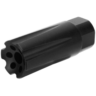 TacFire Muzzle Brake .223/5.56 1/2" x 28 Flash and Sound Forwarder Black Nitride