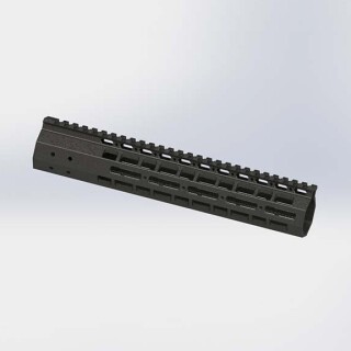 FIMS Firearms 11" Free Float AR-15 Handguard M-LOK Aluminum Black