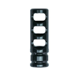 FIMS Firearms AR-15 3 Port Muzzle Break 1/2x28 0.745" OD Steel Black