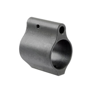 Midwest Industries AR-15 Micro Gas Block .750" Diameter 4140 Steel Matte Black Finish
