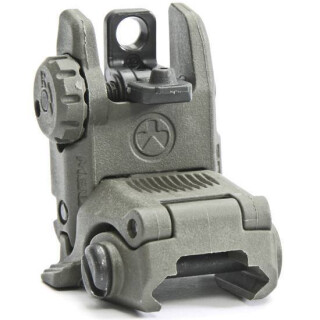Magpul AR-15 MBUS Gen 2 Flip Up Rear Sight Polymer Gray MAG248-GRY