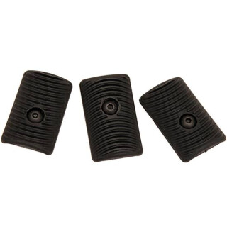 ERGO EZ Mount AR-15 KeyMod Rigid Slot Rail Covers 3 Pack Black 4331-3PK-BK       