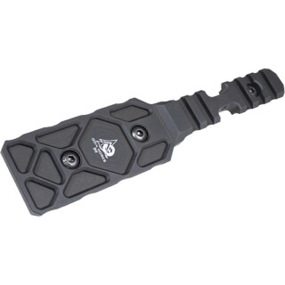 ODIN Works M-LOK to ARCA 3 Way Multi Rail Harris and Picatinny Compatible Aluminum Black