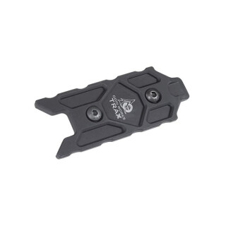 ODIN Works Trax Rail M-LOK To Arca Adapter Aluminum Black