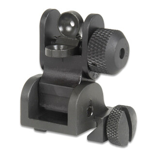 YHM AR-15 Flip Rear Sight Lightweight, Folds To .840"