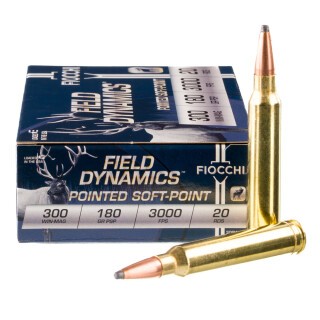 Fiocchi .300 Win Mag Ammunition 20 Rounds PSP 180 Grain